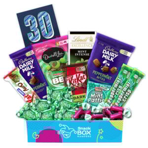 30th Birthday Mint Chocolate Gift Box Hamper - Medium