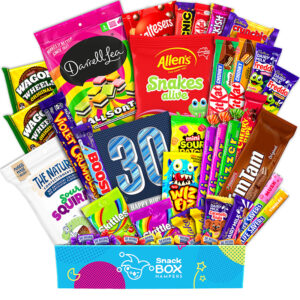 30th birthday sweet life grazing box gift hamper