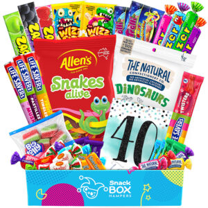 40th Birthday Lolly Box Gift Hamper Medium