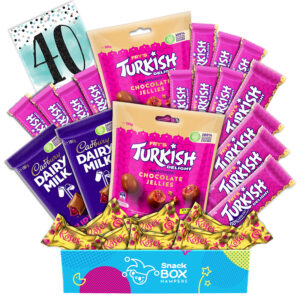 40th Birthday Cadbury Frys Turkish Delight Gift Box - Medium