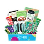 40th Birthday Mint Chocolate Gift Box Hamper - Medium