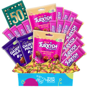 50th Birthday Cadbury Frys Turkish Delight Gift Box - Medium