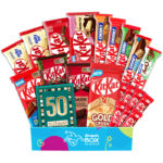 50th Birthday KitKat Chocolate Gift Box Hamper Set - Large
