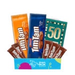 50th Birthday Tim Tam Slam Gift Box Hamper - Fun Size