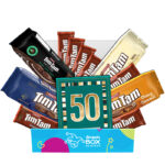 50th Birthday Tim Tam Slam Gift Box Hamper - Medium