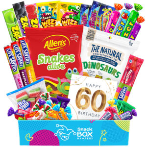 60th Birthday Lolly Box Gift Hamper – Medium