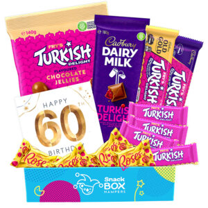 60th Birthday Cadbury Frys Turkish Delight Gift Box
