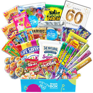60th Birthday Lolly Box Gift Hamper – Large