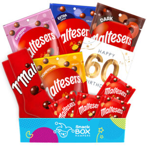 60th Birthday Maltesers Chocolate Box Gift Hamper