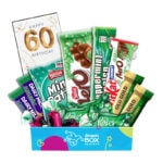 60th Birthday Mint Chocolate Gift Box Hamper - Fun Size