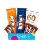60th Birthday Tim Tam Slam Gift Box Hamper - Fun Size