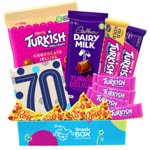 70th Birthday Cadbury Frys Turkish Delight Gift Box