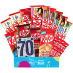 70th Birthday KitKat Chocolate Gift Box Hamper Set - Large