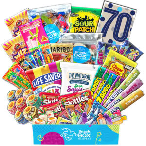 70th Birthday Lolly Box Gift Hamper – Large