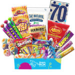 70th Birthday Mega Zest Lolly Box Gift Hamper – Medium