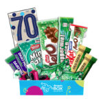 70th Birthday Mint Chocolate Gift Box Hamper - Fun Size