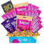80th Birthday Cadbury Frys Turkish Delight Gift Box - Medium
