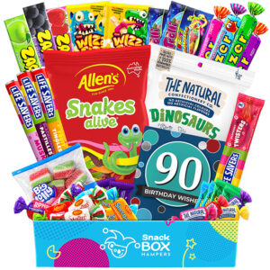 90th Birthday Lolly Box Gift Hamper Medium