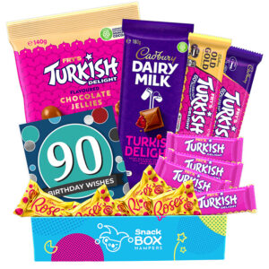 90th Birthday Cadbury Frys Turkish Delight Gift Box