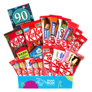 90th Birthday KitKat Chocolate Gift Hamper - Medium