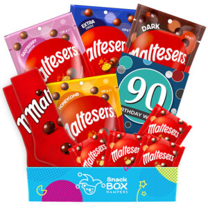90th Birthday Maltesers Chocolate Box Gift Hamper