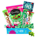 90th Birthday Mint Chocolate Gift Box Hamper - Fun Size