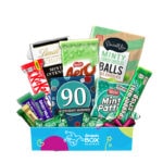 90th Birthday Mint Chocolate Gift Box Hamper - Medium