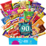 90th Birthday Thrill Mix Snack Box Gift Hamper – Large