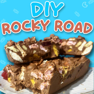 Mother's Day DIY Cadbury Rocky Road Gift Kit