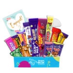 Engagement Cadbury Faves Chocolate Box Gift Hamper – Fun Size