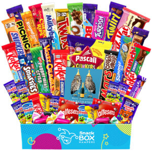 engagement chockablock chocolate box gift hamper large