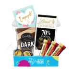 Engagement Dark Chocolate Gift Box Hamper - Fun Size