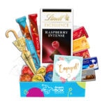 Engagement Lindt Premium Chocolate Gift Box Hamper - Fun Size