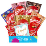 Engagement Maltesers Chocolate Box Gift Hamper - Medium