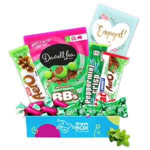 Engagement Mint Chocolate Gift Box Hamper - Fun Size