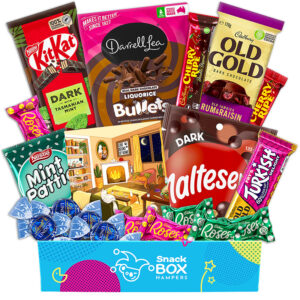 housewarming assorted dark chocolate gift box hamper