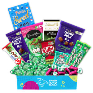 Housewarming Mint Chocolate Gift Box Hamper - Medium