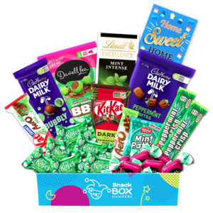 Housewarming Mint Chocolate Gift Box Hamper - Medium