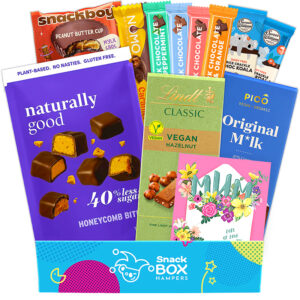mothers day vegan chocolate gift box hamper