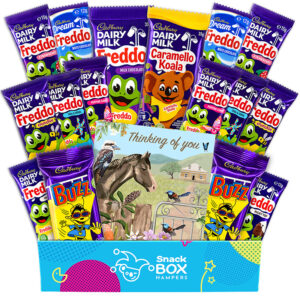 sympathy freddo and friends gift box hamper
