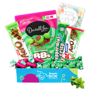 Sympathy Mint Chocolate Gift Box Hamper - Fun Size