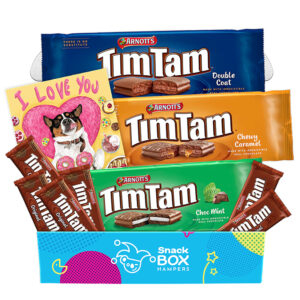 anniversary tim tam slam gift box hamper fun size