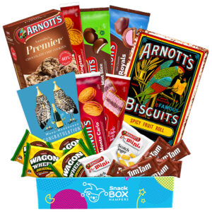 Congratulations Arnotts Biscuit Gift Box Hamper Medium