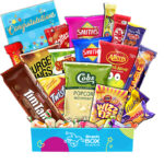 Congratulations Binge and Bite Movie Night Snack Box Hamper – Medium