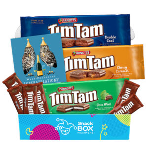 congratulations tim tam slam gift box hamper fun size