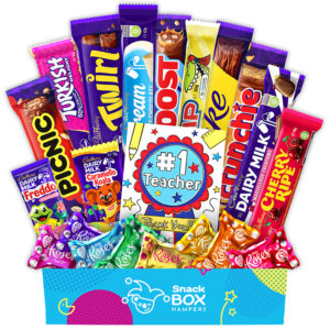 Thank You Teacher Cadbury Faves Chocolate Box Gift Hamper Medium