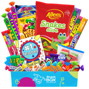 Thank You Teacher Lolly Box Gift Hamper Fun Size