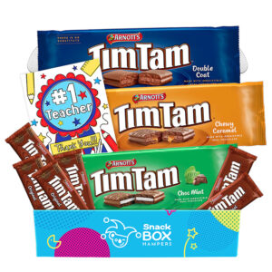 thank you teacher tim tam slam gift box hamper fun size