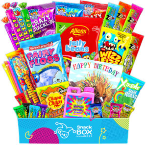 birthday vegan lolly gift box hamper