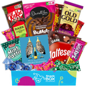 congratulations assorted dark chocolate gift box hamper